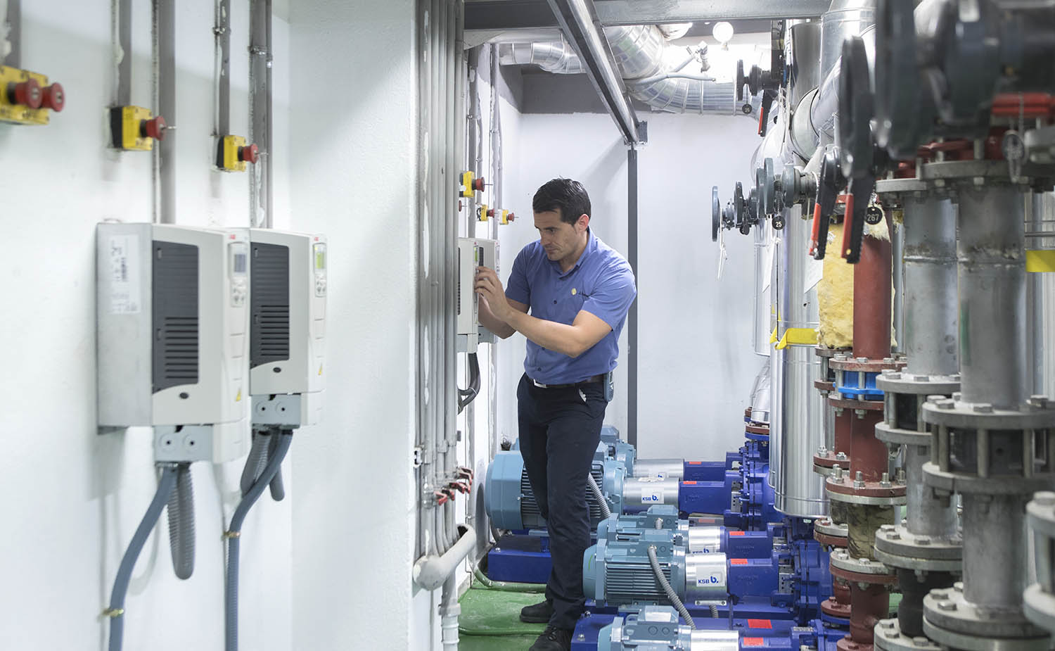 Abb インターコンチネンタルホテルマドリッドのエネルギー使用量を40 削減