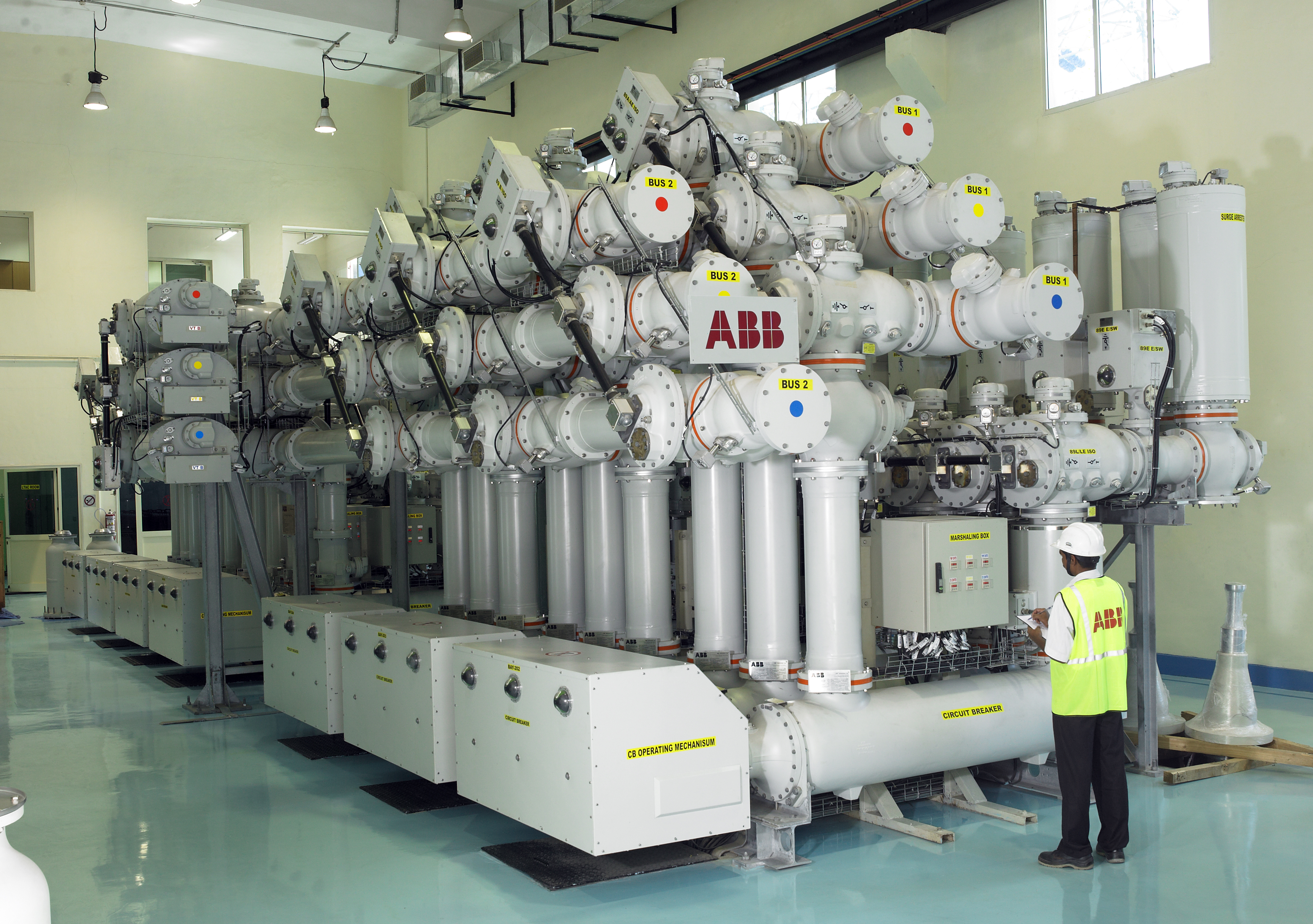 Powering the Future Responsibly: Next-Gen Gas-Insulated Substations (GIS)  with Eco-Conscious Insulation ♻️, image size:3575x2517