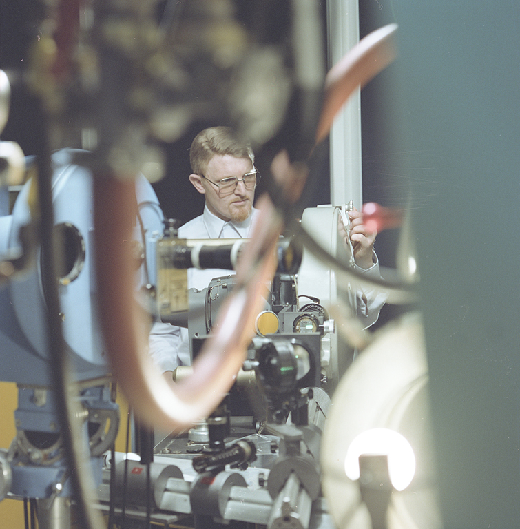 Querbeblasener Bogen, Frühjahr 1977 © ABB Archiv