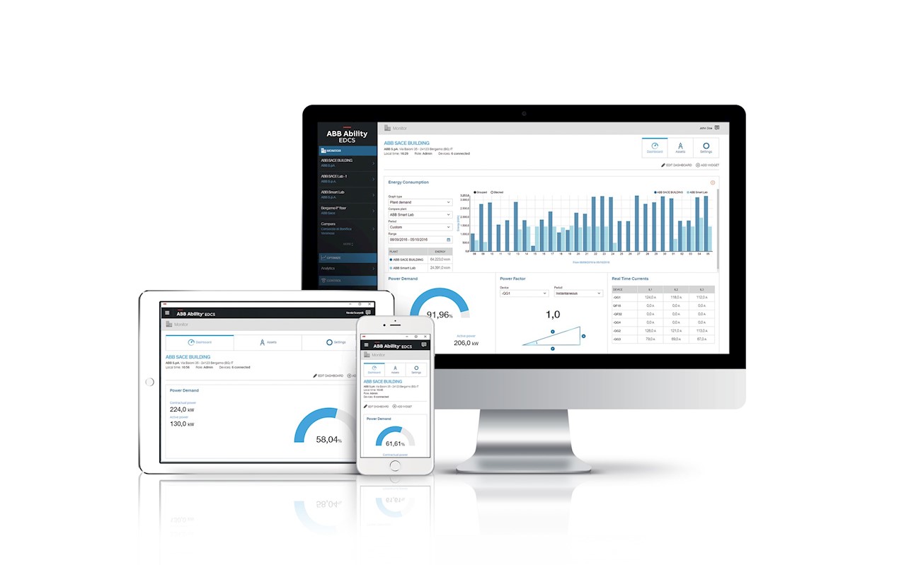 ABB Ablity EDSCS är en molnbaserad tjänst som omvandlar energiflöden till analyserbar data.