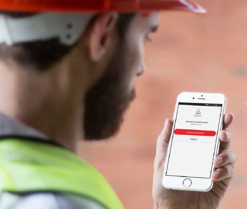 La Safety APP permette un'interazione più facile agli operatori in caso di necessità o di problemi per la sicurezza