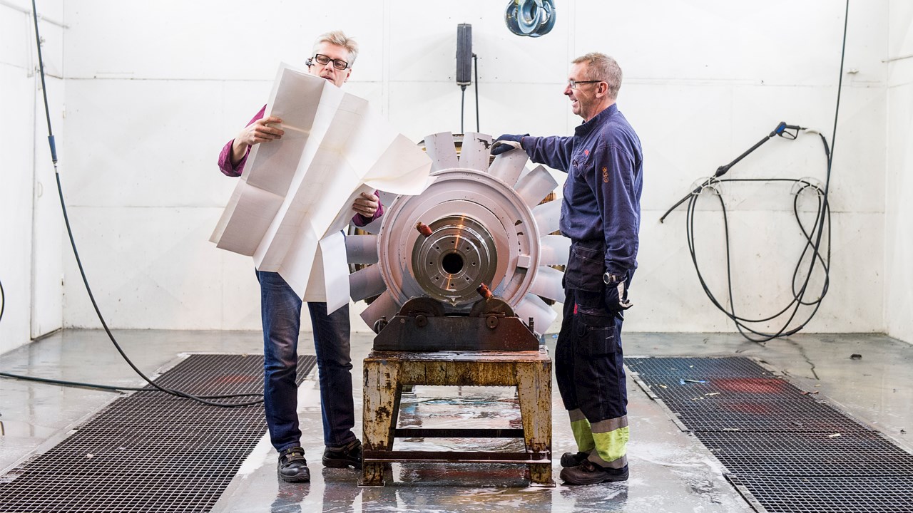 Unika motorbyggen från ABB säkrar viktiga drifter