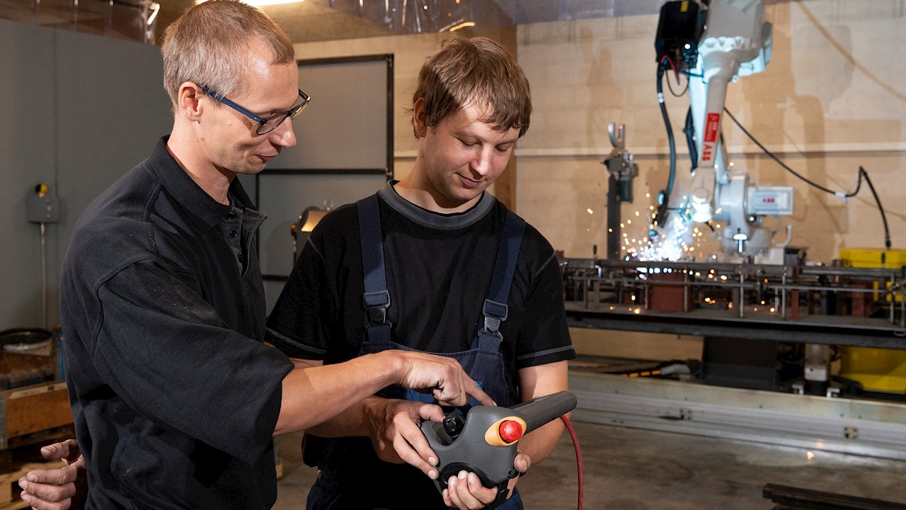 Robot sikrer arbejdspladser