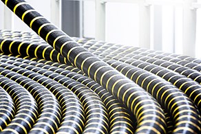 High-voltage cable produced in ABB’s Karlskrona factory (Sweden)