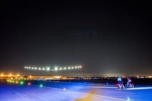 Solar Impulse lands in Seville, Spain on June 23, 2016