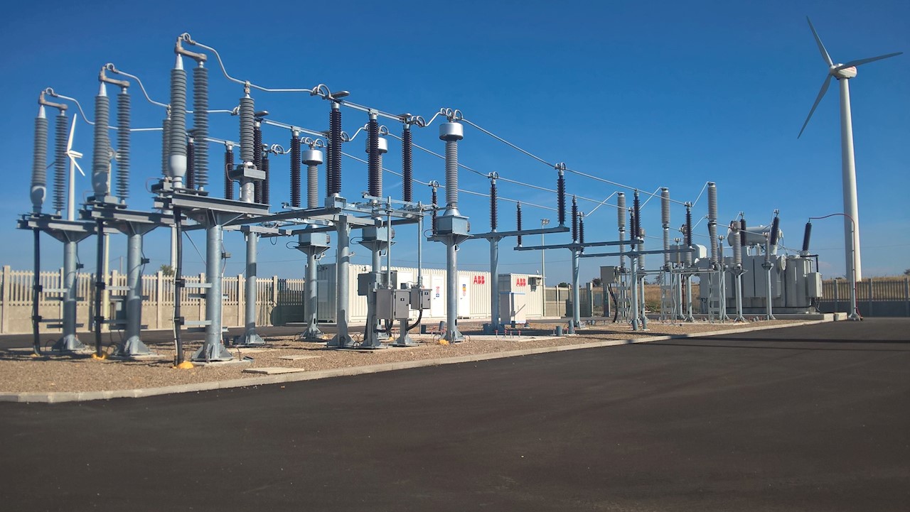 Sottostazione digitale di Vaglio, messa in servizio per Lucania Wind Energy Srl