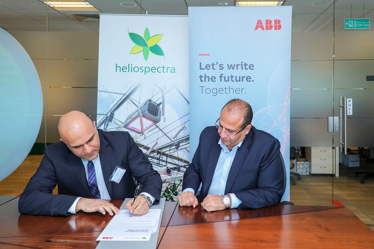 ABB and Heliospectra AB join forces in the Middle East and Africa
