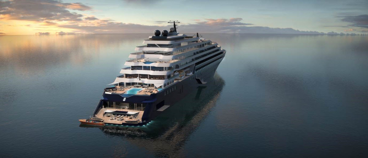 ABB leverer kraft- og fremdriftssystemer til Ritz Carlsons banebrytende mindre og mer luksuriøse cruiseskip (Foto: Ritz Carlton)