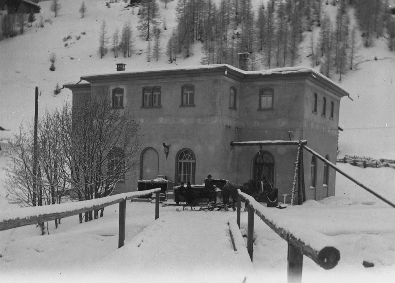 Central hidroeléctrica de Davos (1899)
