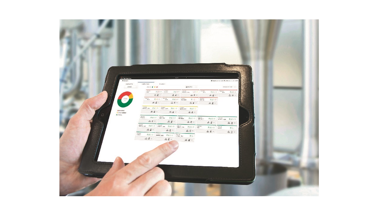 04 Portal pad. A monitoring portal shows key operational parameters of individual assets as one unified system.