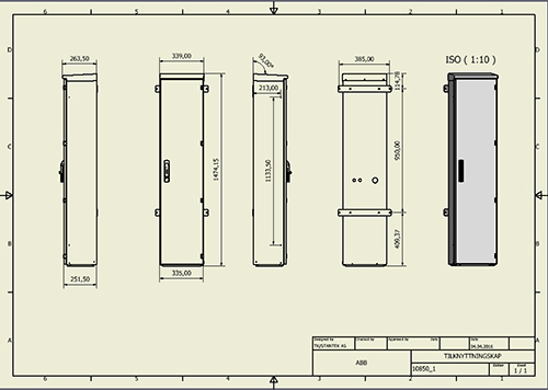 Skap TK-Line