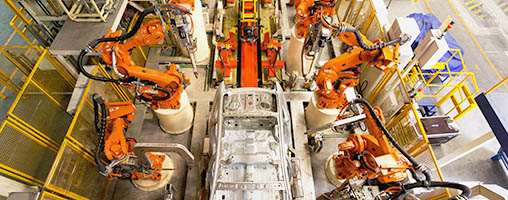 应用中的ABB机器人