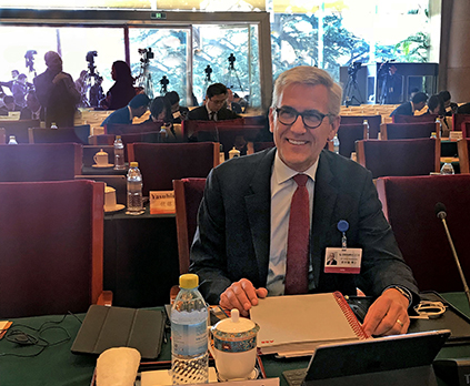 史毕福博士出席“中国发展高层论坛”2018年会