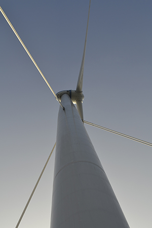 Wind turbine at Mervento