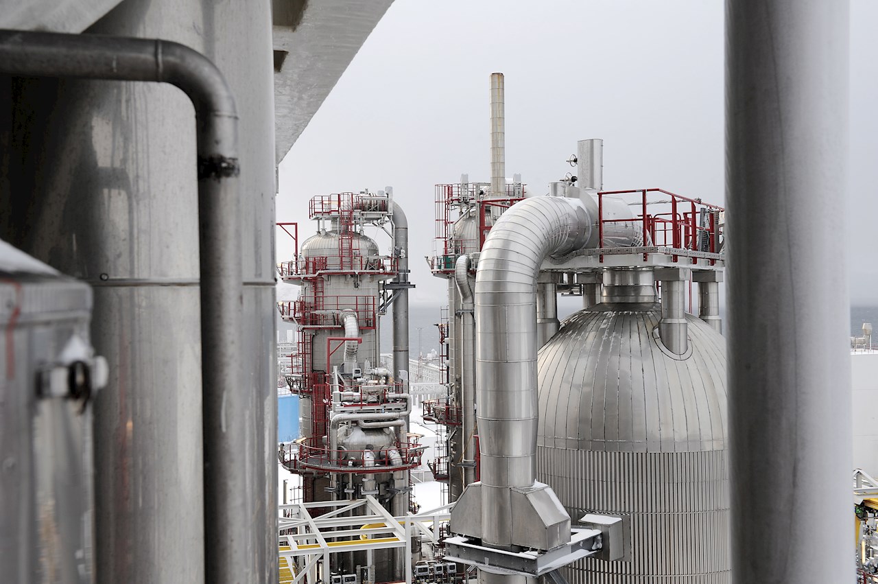 ABB har blant annet levert sikkerhets- og automatiseringssystem til gassanlegget på Melkøya (Foto: Helge Hansen, Equinor).
