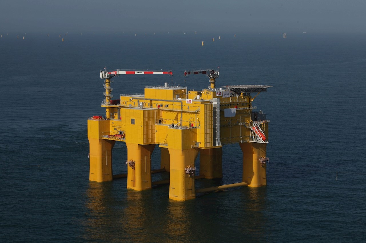 DolWin beta nel Mare del Nord