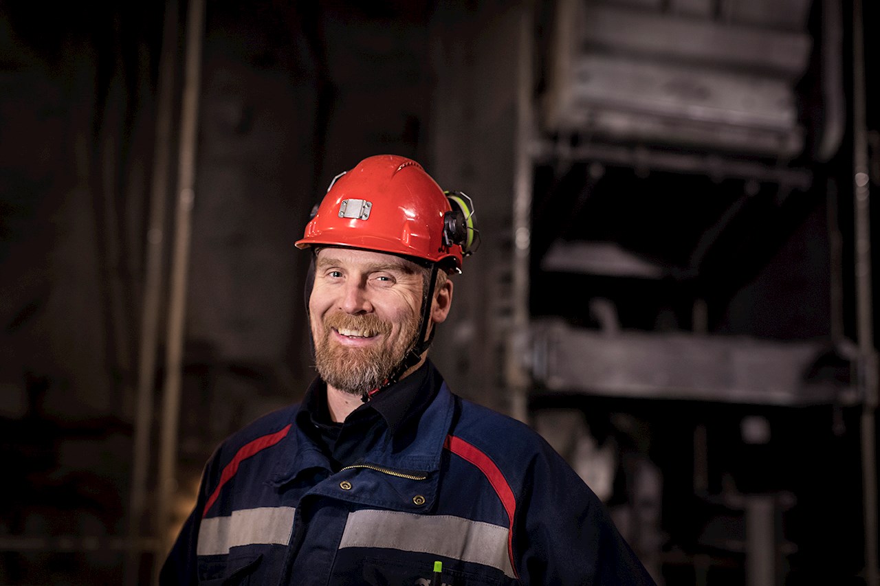 Pär Sundqvist är underhållsingenjör på LKAB i Malmberget.