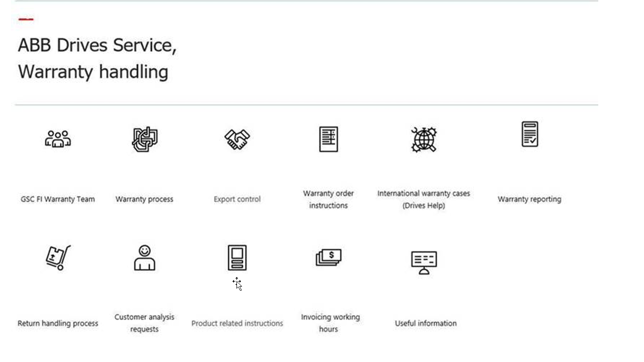Warranty Service Sharepoint