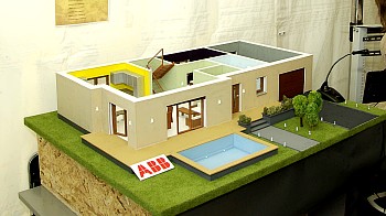 Interaktywna makieta inteligentnego budynku