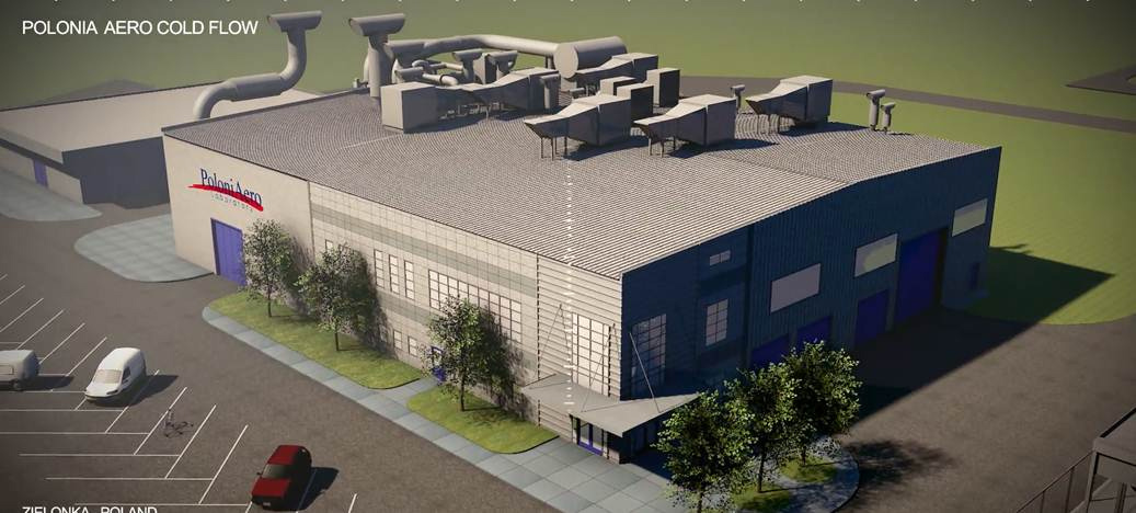 Wizualizacja laboratorium. Żródło: www.poloniaaero.pl