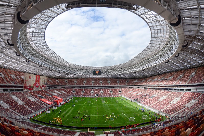 Estadio Luzhniki en Moscú, Rusia (imagen de Mos.ru)
