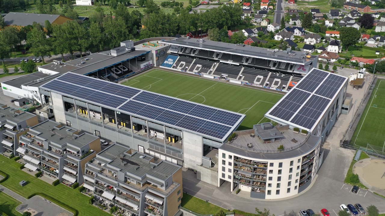 Skagerak Arena en Skien, Noruega