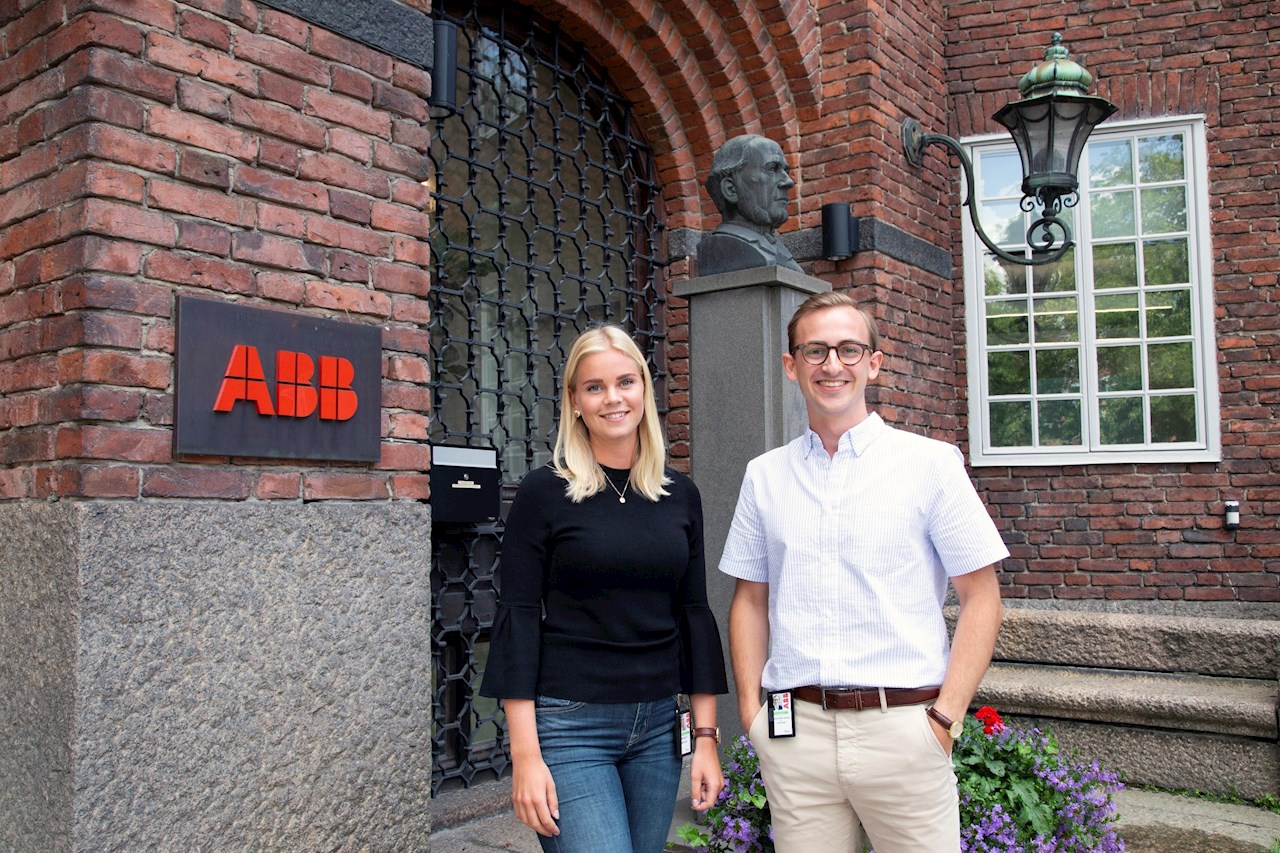 En framtid inom HR. Både Madeleine och Johannes utbildar sig för tillfället till beteendevetare.