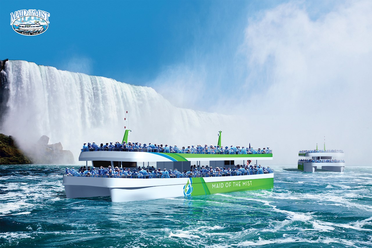 Dos nuevas embarcaciones de pasajeros Maid of the Mist.
