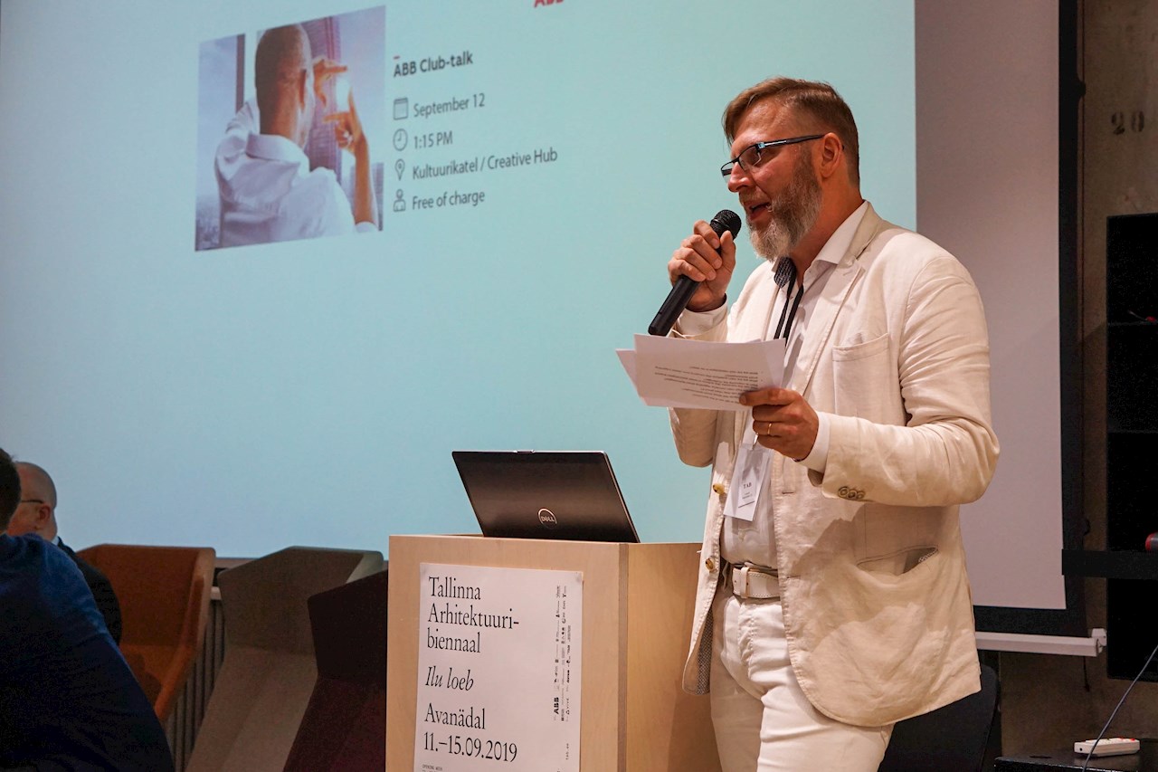 Raul Järg (Head of the Estonian Centre of Architecture).