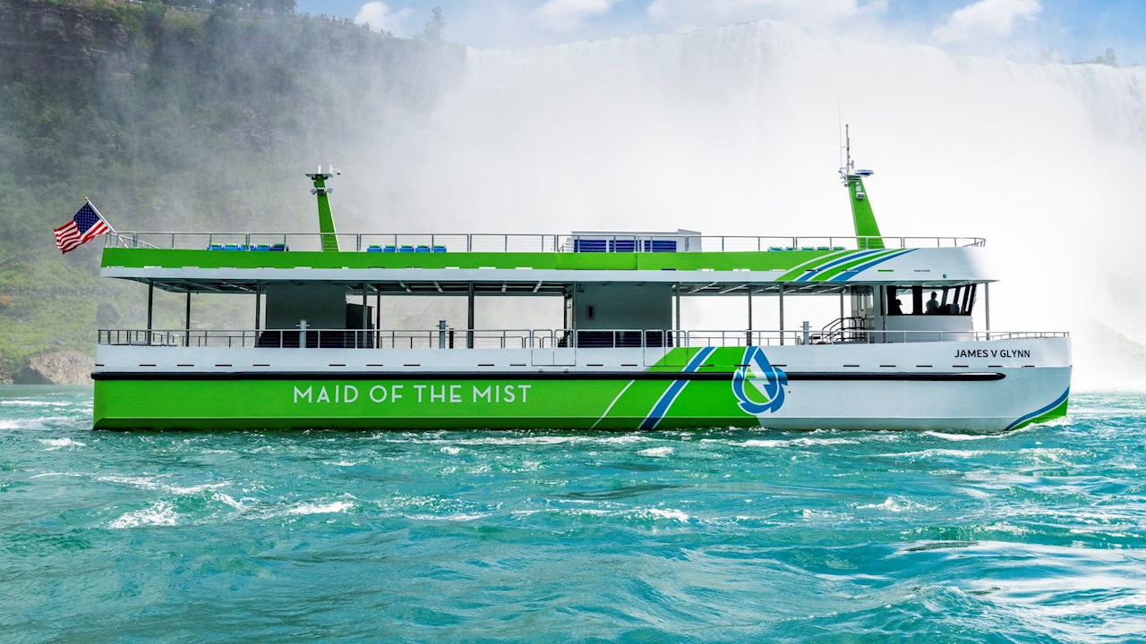 ABB propulsa los nuevos ferris totalmente eléctricos que entran en servicio para visitar las Cataratas del Niágara