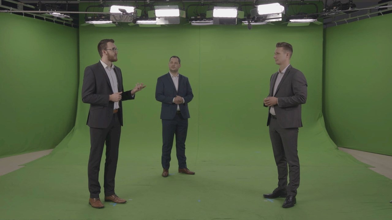 Im Greenroom: die ABB-Experten stellen innovative Produkte und Lösungen vor.