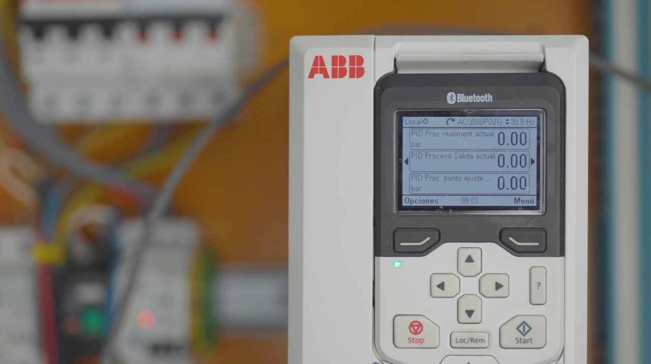 Variador de Frecuencia ACQ580 de ABB