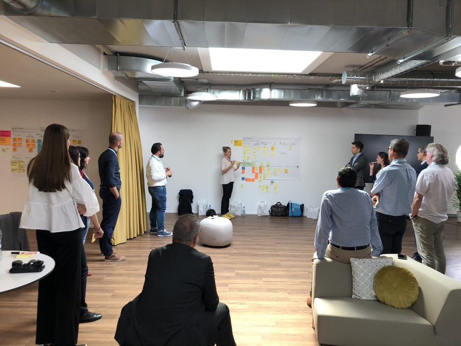 Anfang Juli traf sich das uptownBasel-Team nach mehreren virtuellen Sitzungen in Basel erneut zu einem Co-Creation Workshop.