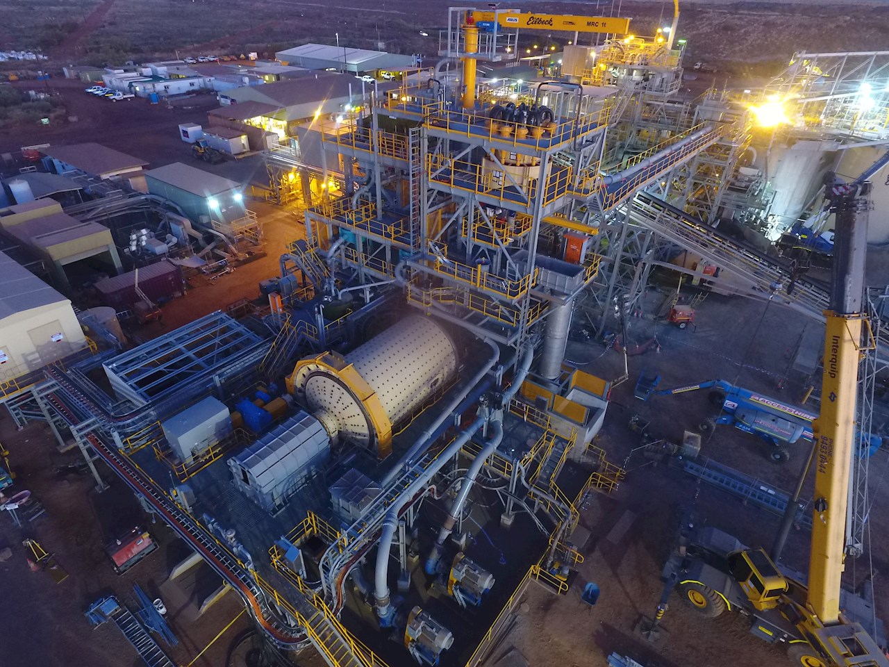 ABB will provide mine hoist systems to increase production at Newmont’s Tanami gold mine in Australia
(Images courtesy of Newmont)
