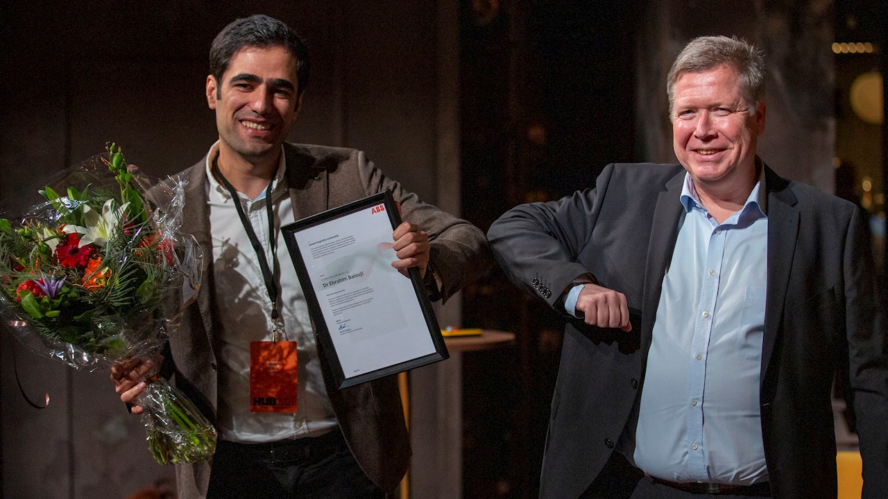 Ebrahim Balouji och Mikael Dahlgren. Foto: Daniel Lundin, LDL Media.