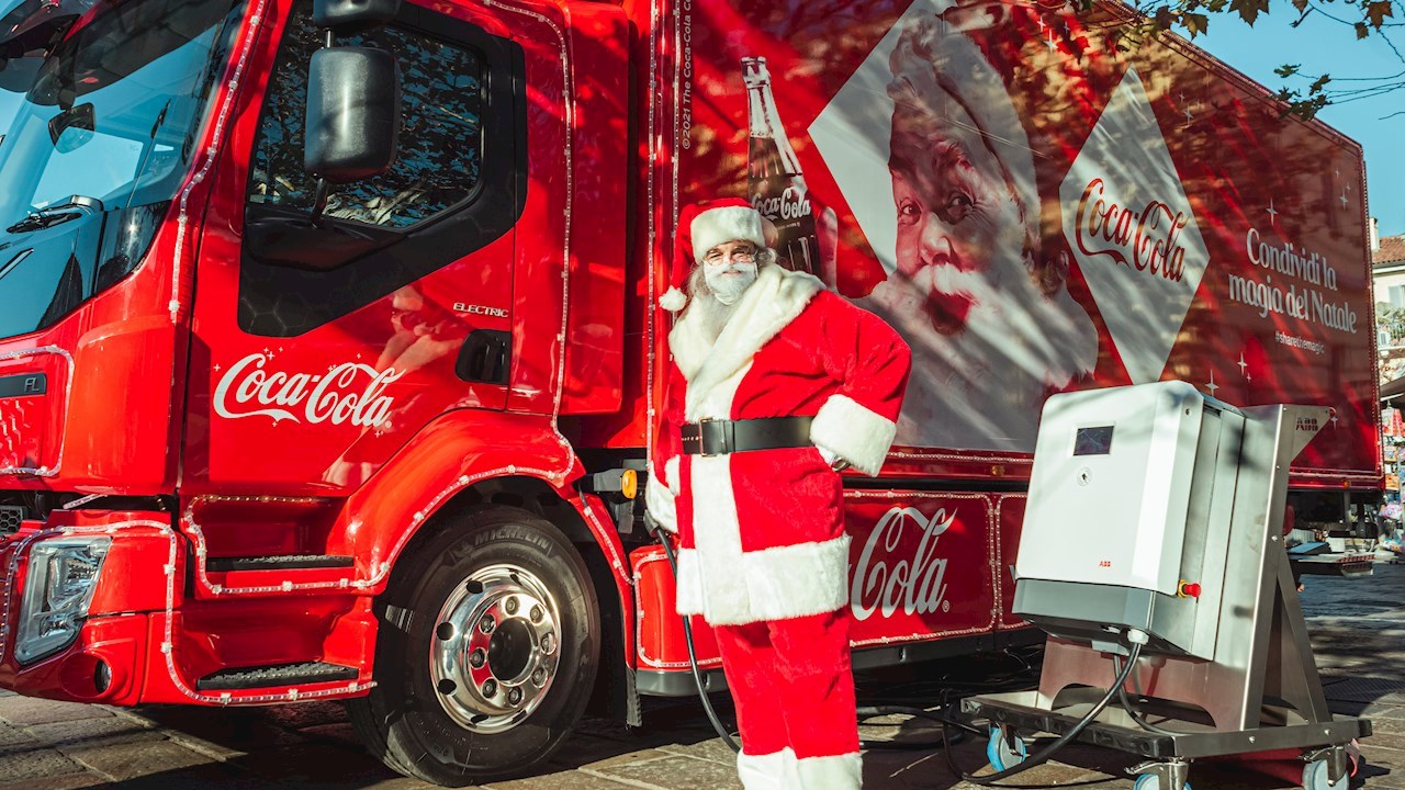 Jultomten reser elektriskt!