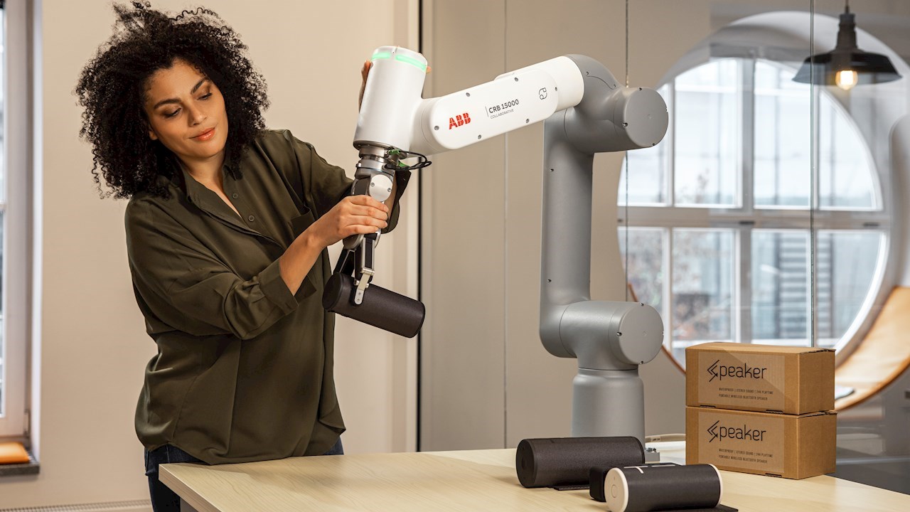 ABB, 5 kg'a kadar olan kolaboratif işler için, daha yüksek taşıma kapasiteli olan kobotu GoFa™’yı piyasaya sürüyor