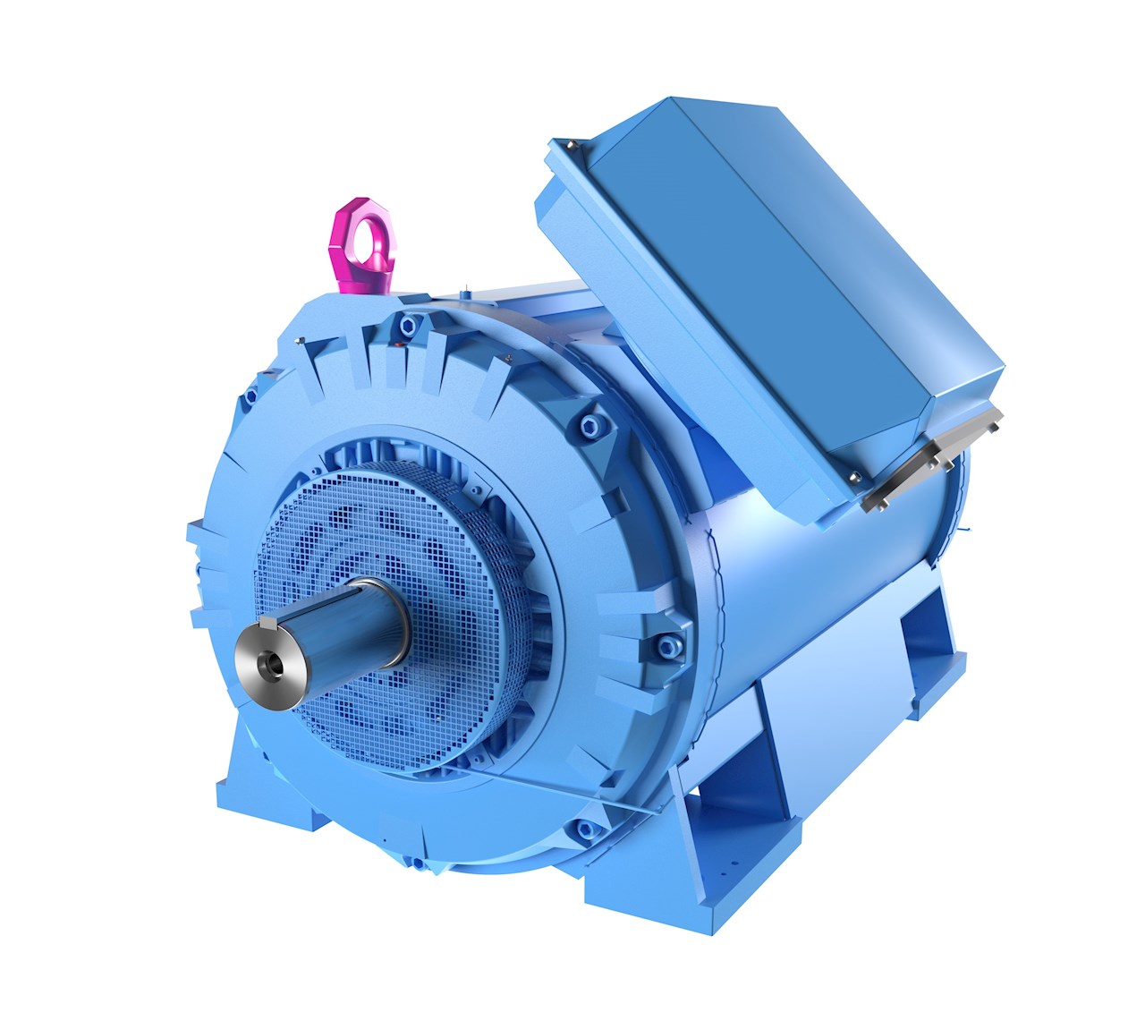 Die kompakten Generatoren von ABB bieten eine hohe Leistungsdichte. 