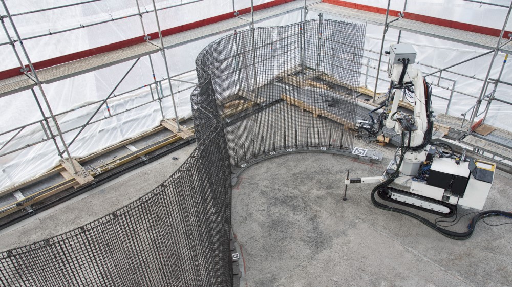 Solução robótica no setor de construção