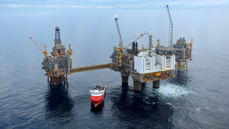 ABB to provide power from shore technology to Oseberg, helping to save CO2 emissions equivalent to 160,000 cars (Image credit/copyright: Harald Pettersen – Equinor).