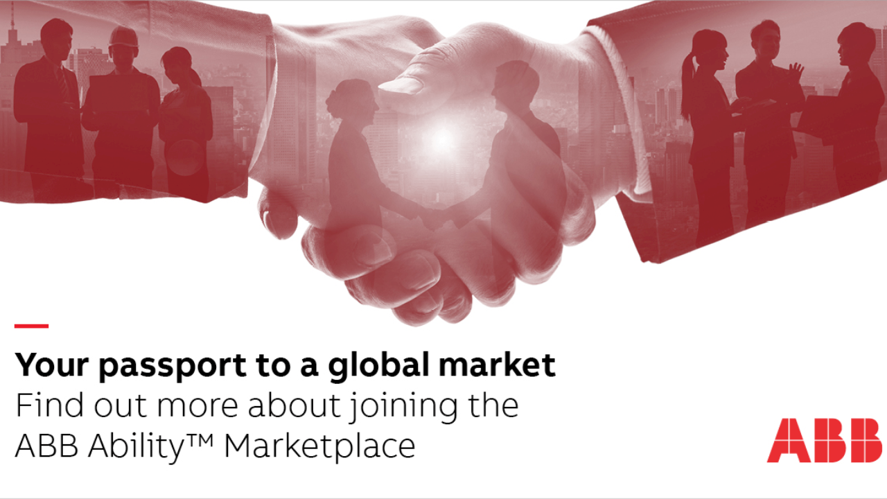 Independent software vendors invited to join ABB Ability Marketplace™