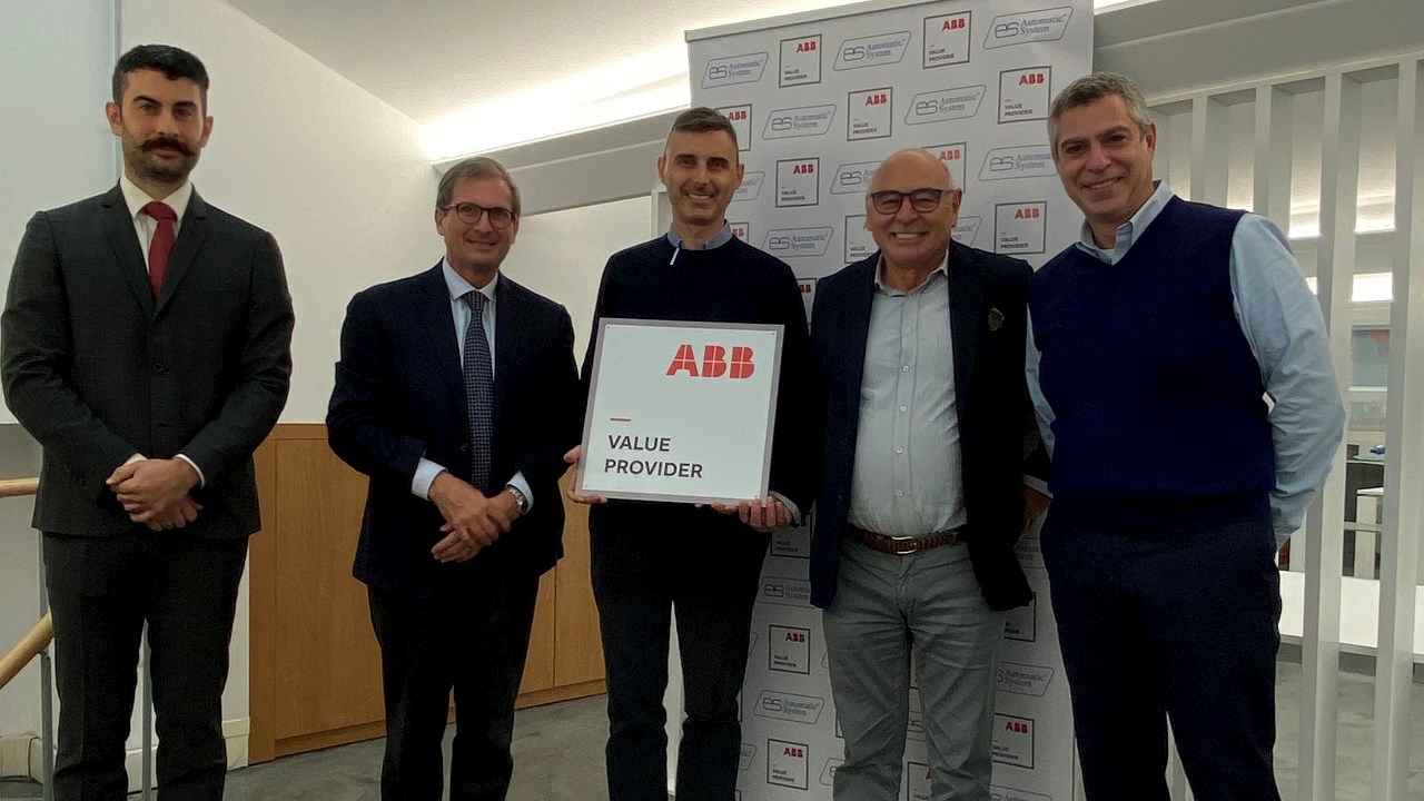Anche Automatic System Srl eletto ABB Value Provider