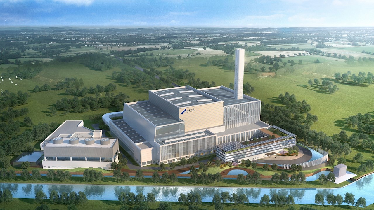 Çin'in atıktan enerji üreten enerji santrali yüksek verimli sürücüleri tercih ederek enerji kullanımını yüzde 30 azalttı