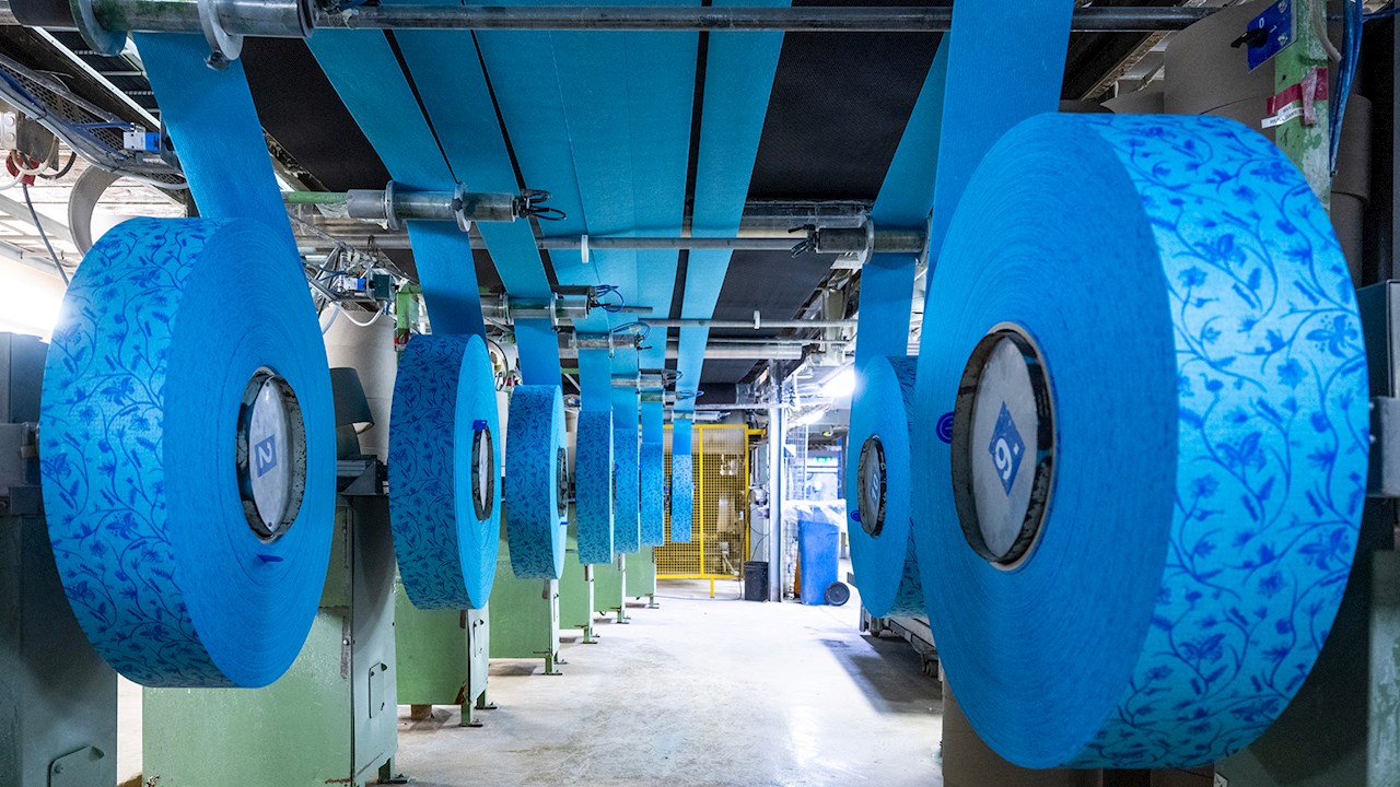 ABB-lösningar säkerställer effektiv produktion av Wettex diskdukar