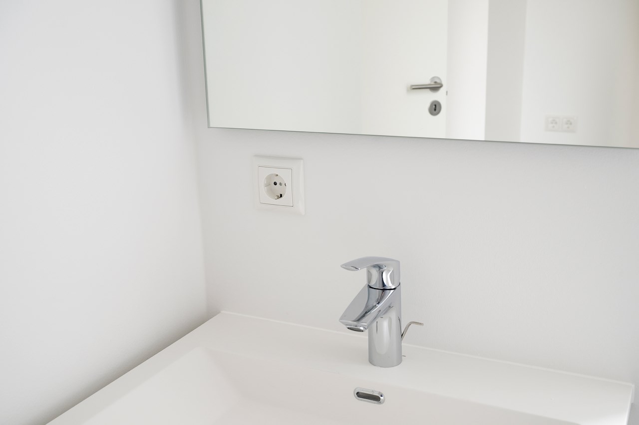 ABB har leveret kontakter fra Basic 55-serien ved opførelsen af 75 lejligheder. Serien passer perfekt i Europa-dåser
og er dermed fremtidssikret.