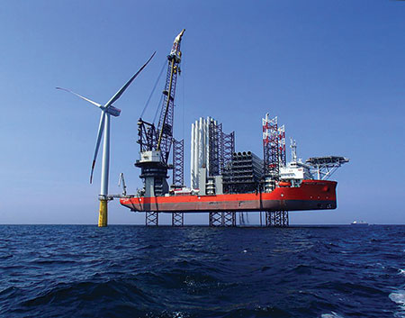 World’s biggest wind turbine installation vessel: Pacific Orca – Swire Blue Ocean