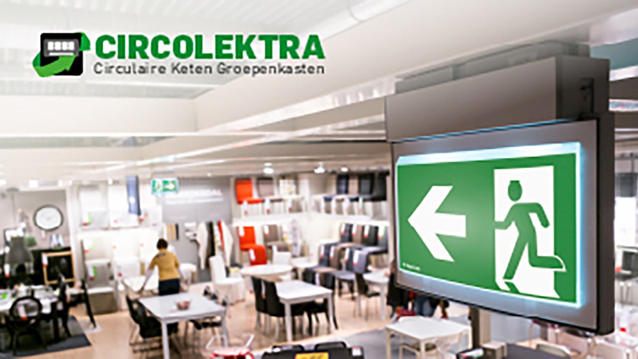 VanLien/ABB Noodverlichting nu ook  
toegevoegd aan circulaire keten Circolektra 