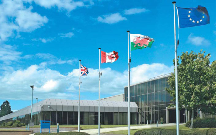 The Castlegate Business Park in Monmouthshire in Wales, UK, provides a range of accommodation for offices and light industry, including production space and storage facilities.