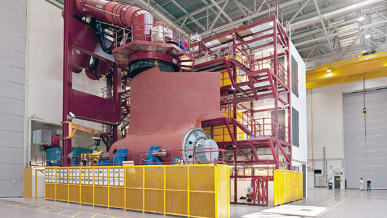 BACnet-based HVAC system uses AC drives for air quality control and propulsion unit testing