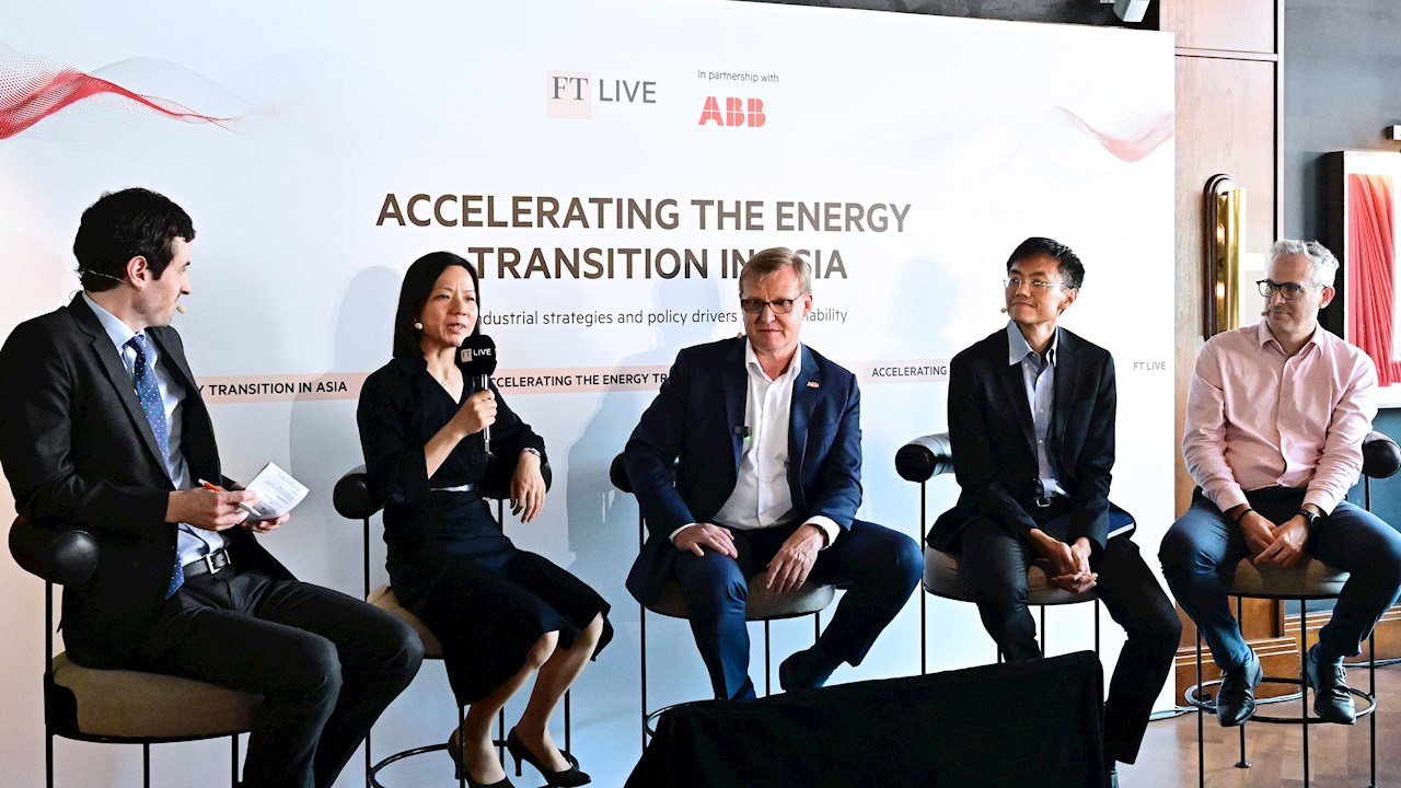 ABB and Financial Times lead discussions about accelerating the energy transition in Asia